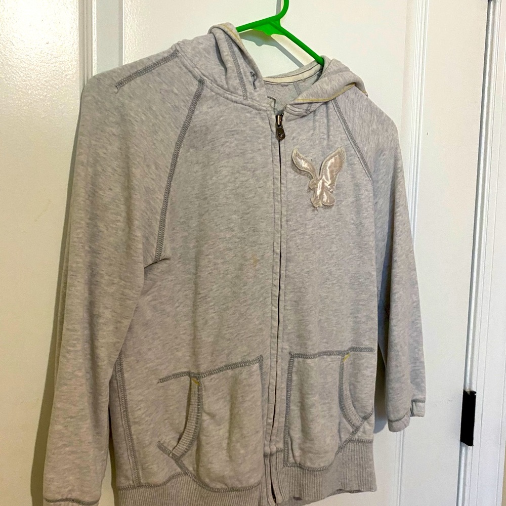 Authentic American Eagle Zip Up Hoodie